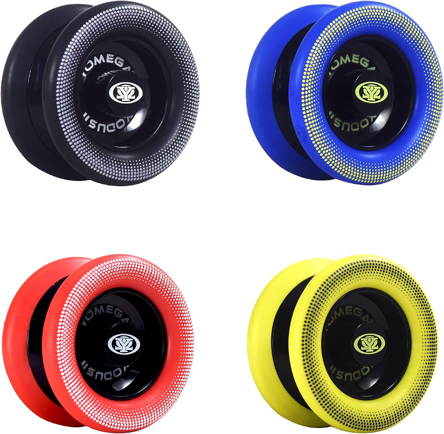 Yomega Xodus II Yoyo&ldquo; Includes Roller Bearing Technology, Rubber Rims and Wing Shape Design &ldquo; Professional Responsive Yoyos Intermediate Level Play (Yellow) image number 5