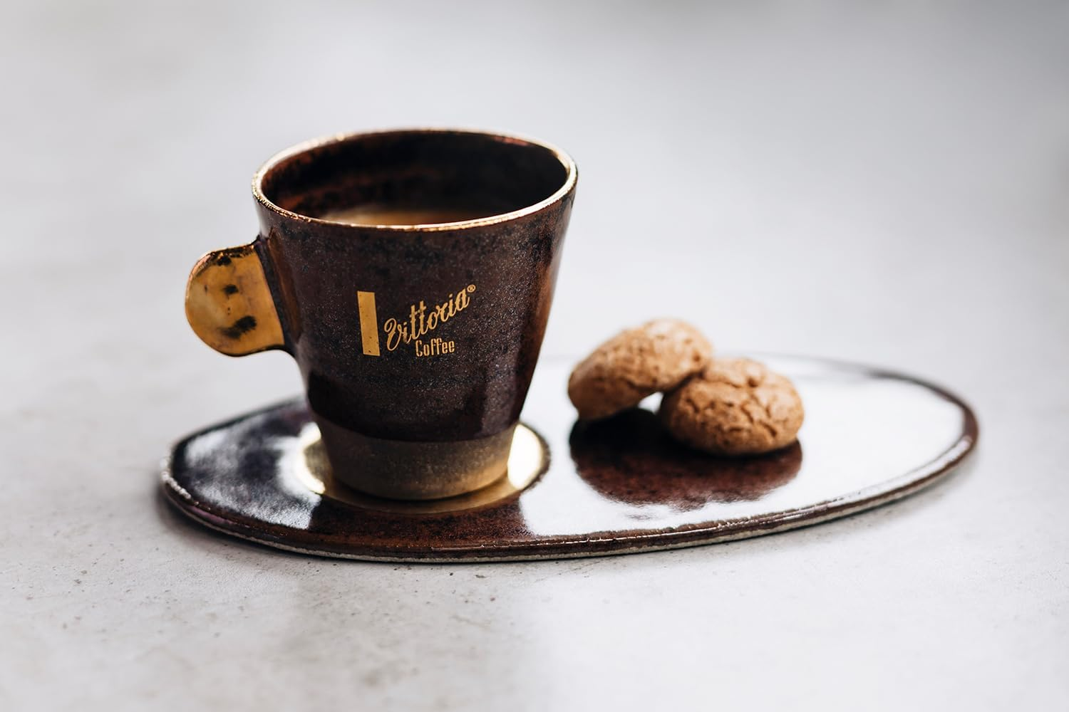 Vittoria Coffee Nero 100% Arabica Special Bar Dark Roasted Coffee Beans. Online Exclusive -1Kg