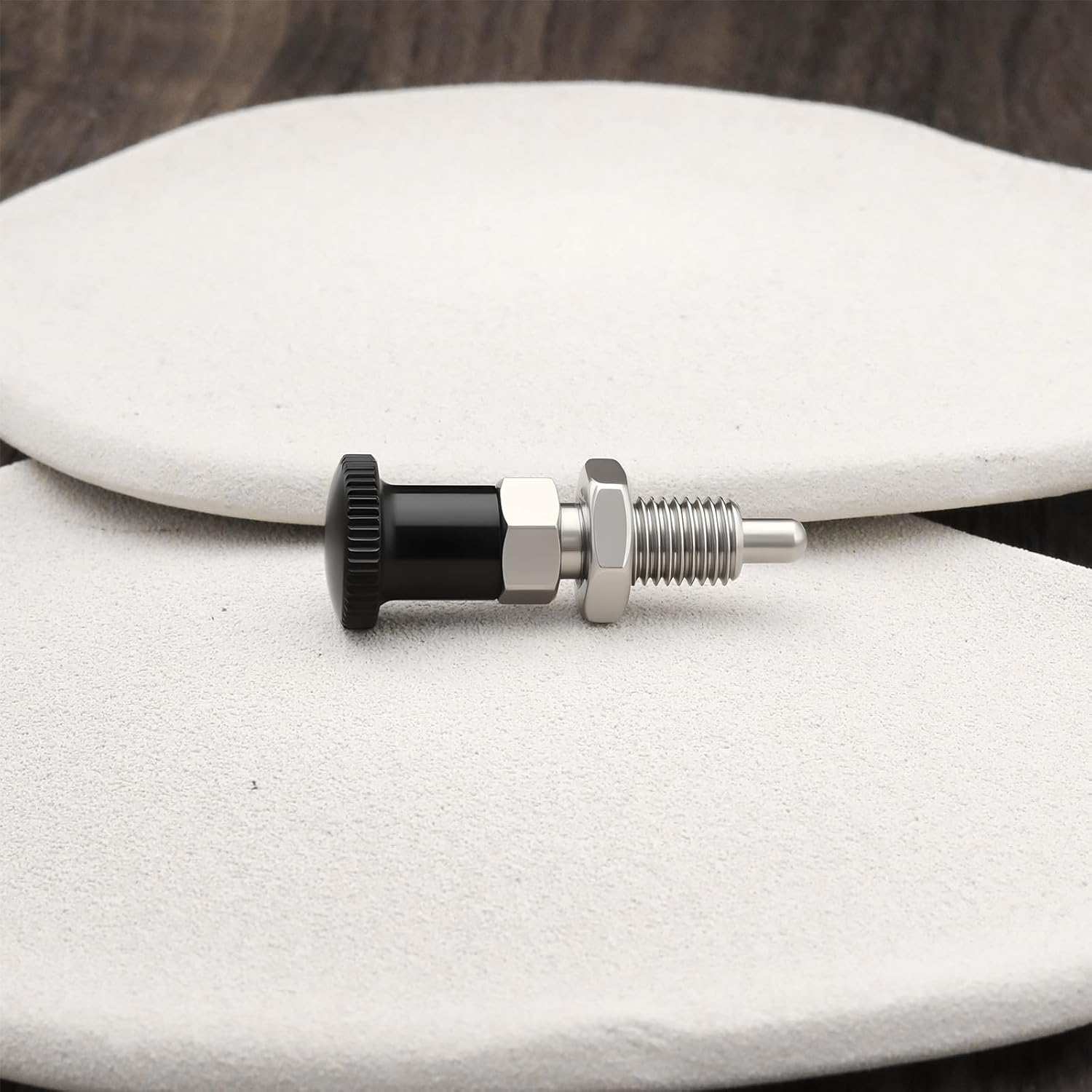 LT Easiyl M8 Reset Type Spring Pin Stainless Steel round Head Spring Indexing Pin Suitable for Mechanical Equipment Fixtures Molds image number 6