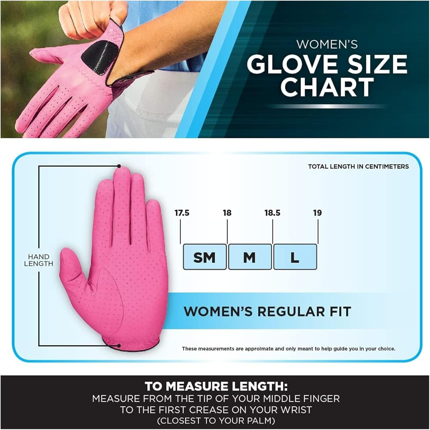 Callaway Golf Women'S Dawn Patrol 100% Premium Leather Golf Glove image number 1