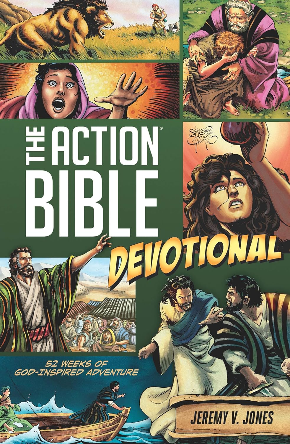 The Action Bible Devotional: 52 Weeks of God-Inspired Adventure image number 1