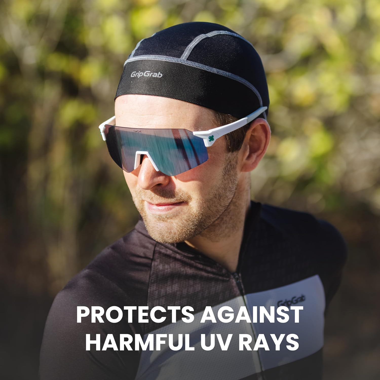 Gripgrab UPF 50+ Lightweight Uv-Protection under Helmet Summer Cycling Skull Cap Breathable Bicycle MTB Gravel Bike Hat image number 6