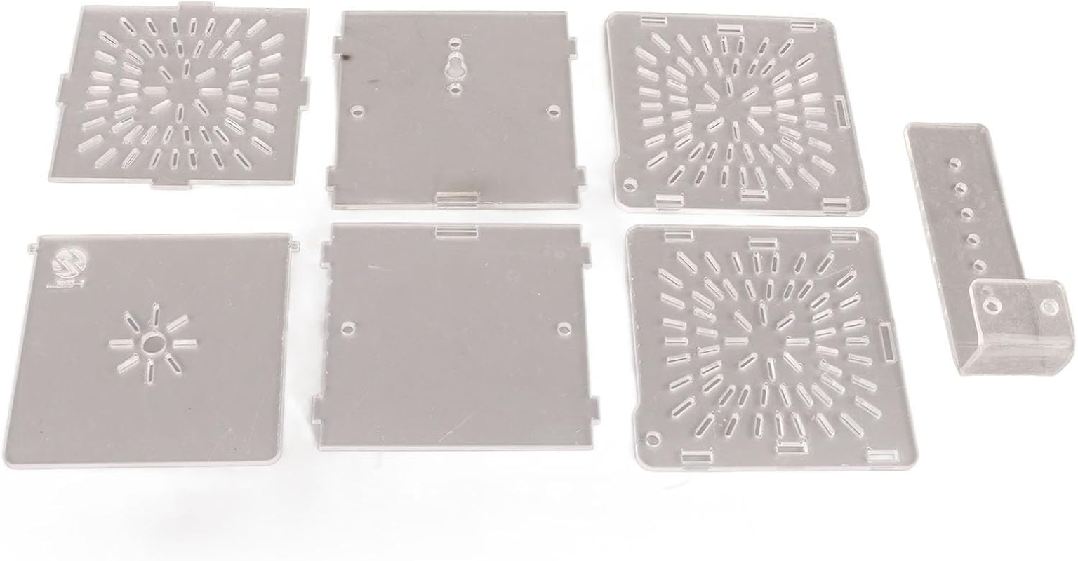 Transparent Hanging Acrylic Fish Breeding Box, Aquarium Hatching Boxes, for Baby Shrimp for Baby Fishes Baby Clownfish Guppy (10CM*10CM*10CM) image number 1