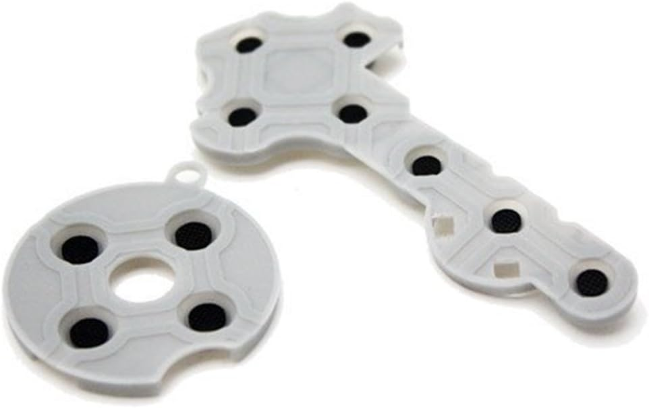 2 Set Silicone Conductive Rubber Pads for Xbox 360 Controller Buttons Repair Replacement Part image number 4
