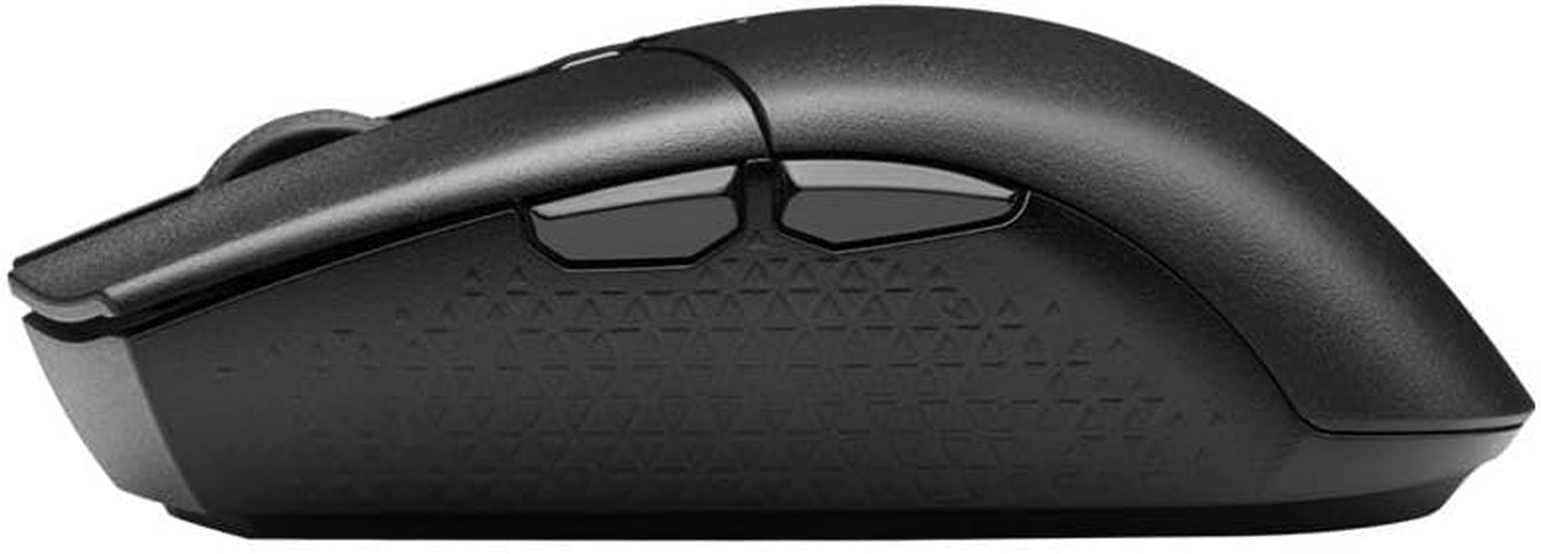 CORSAIR KATAR PRO WIRELESS Gaming Mouse (10,000 DPI Optical Sensor, Lightweight Symmetric Shape, Sub-1Ms Slipstream Wireless Technology, up to 135 Hours Battery Life, Six Programmable Buttons) Black image number 2