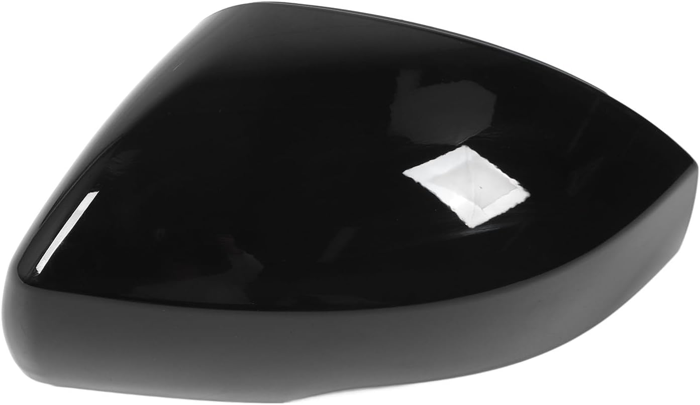 Gloss Black Side Wing Mirror Cover Caps for Range Rover Sport L494 2014 to 2021, Door Wing Mirror Cover Caps, Side Mirror Base Cover, Exterior Rear View Accessories (Left image number 5
