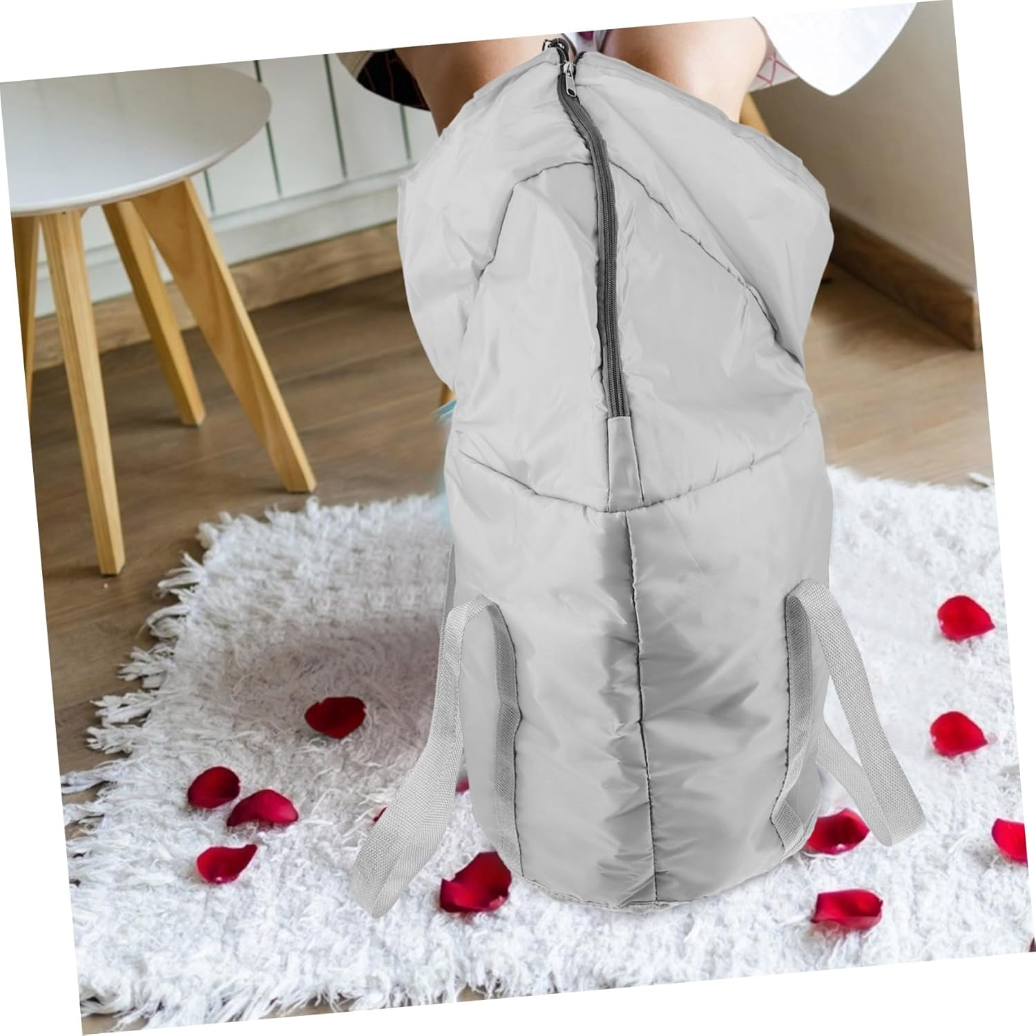 FOMIYES Travel Foot Soak Bucket Insulated Spa Bath Collapsible Design Foot Bath Basin for Home Travel Use