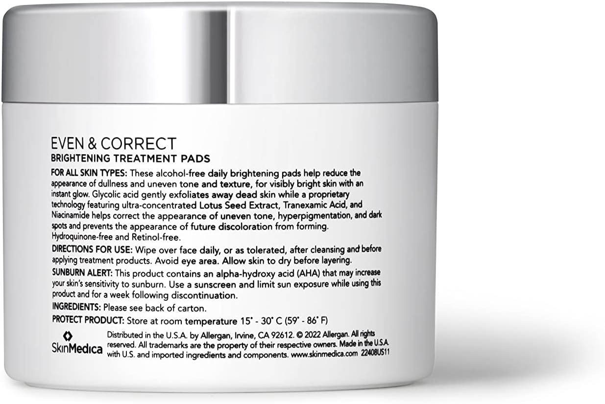 Skinmedica Even & Correct Brightening Treatment Pads image number 2