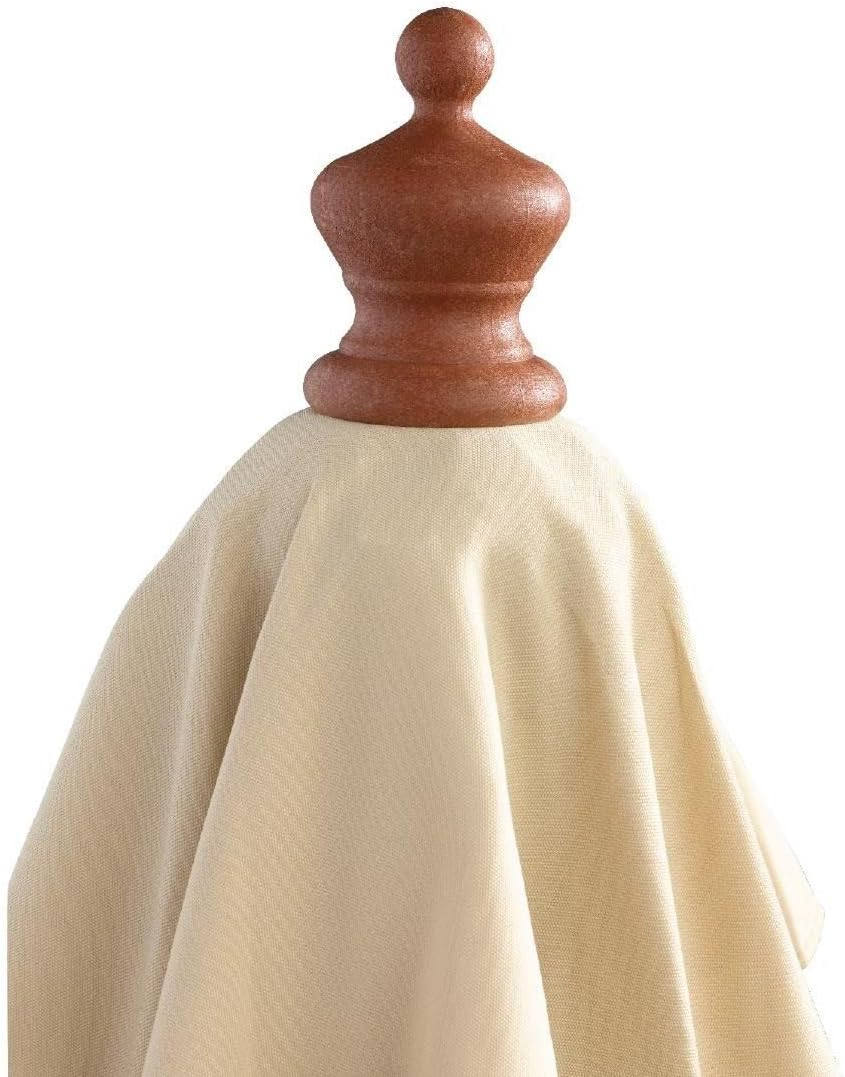 Bolero round Pulley Parasol, Cream, 3M Diameter image number 1