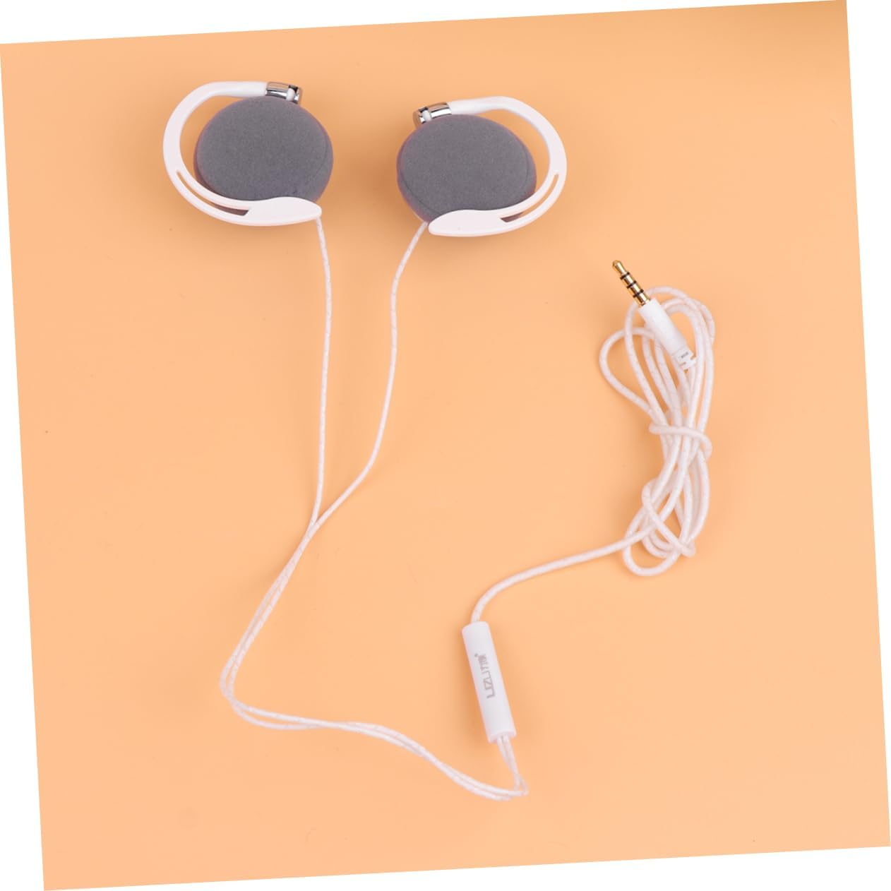 SHOWERORO Sports Earphone with Noise Reduction and Mic Lightweight Neck Hanging Headset for Gym and Daily Use Sweat Resistant Wired Earbuds with High Elastic Wire Comfortable Aural Design In image number 3