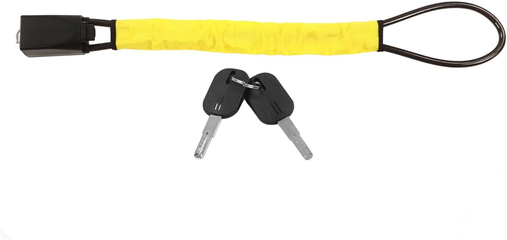 Steering Wheel Lock Universal Fit Locking Device Belt Theft Deterrent for Cars SUV Trucks image number 2