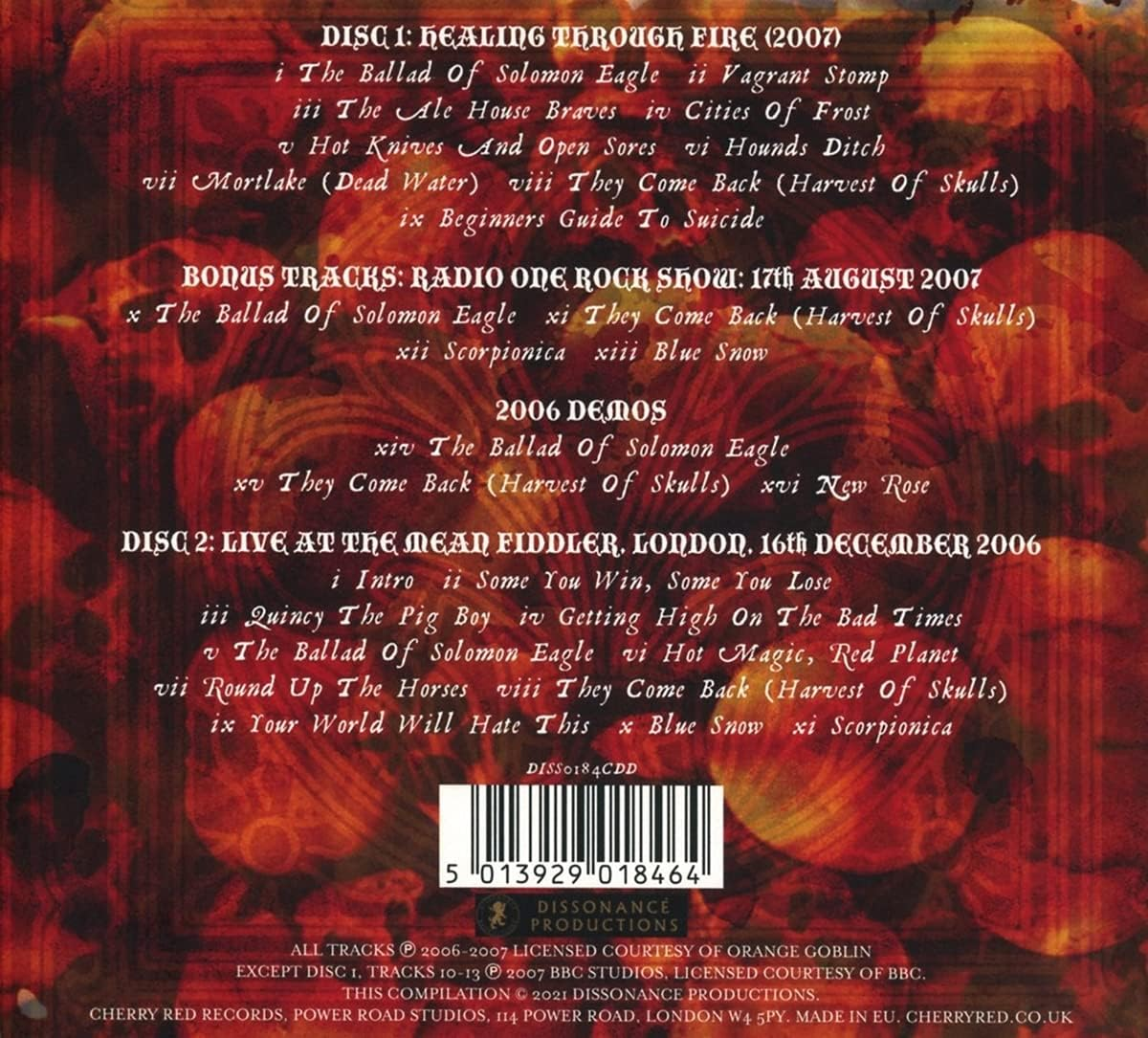 Healing through Fire (2Cd) image number 2