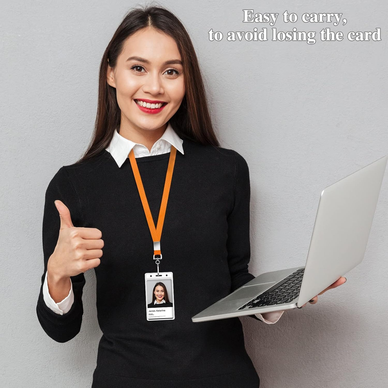 12 Pack Cruise Lanyards with ID Card Holder, Durable Lanyards with Waterproof ID Badge Holder Cruise Lanyards for Office, School, Travel (12 Colors) image number 5