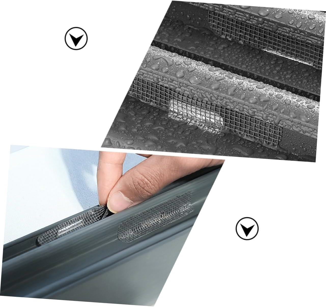 Ipetboom 25 Pieces Self-Adhesive Window Screen Repair Tape Mesh Patch Kit for Mesh Door and Window Tear Mend Strong Adhesive for Insect Screen Protection image number 4