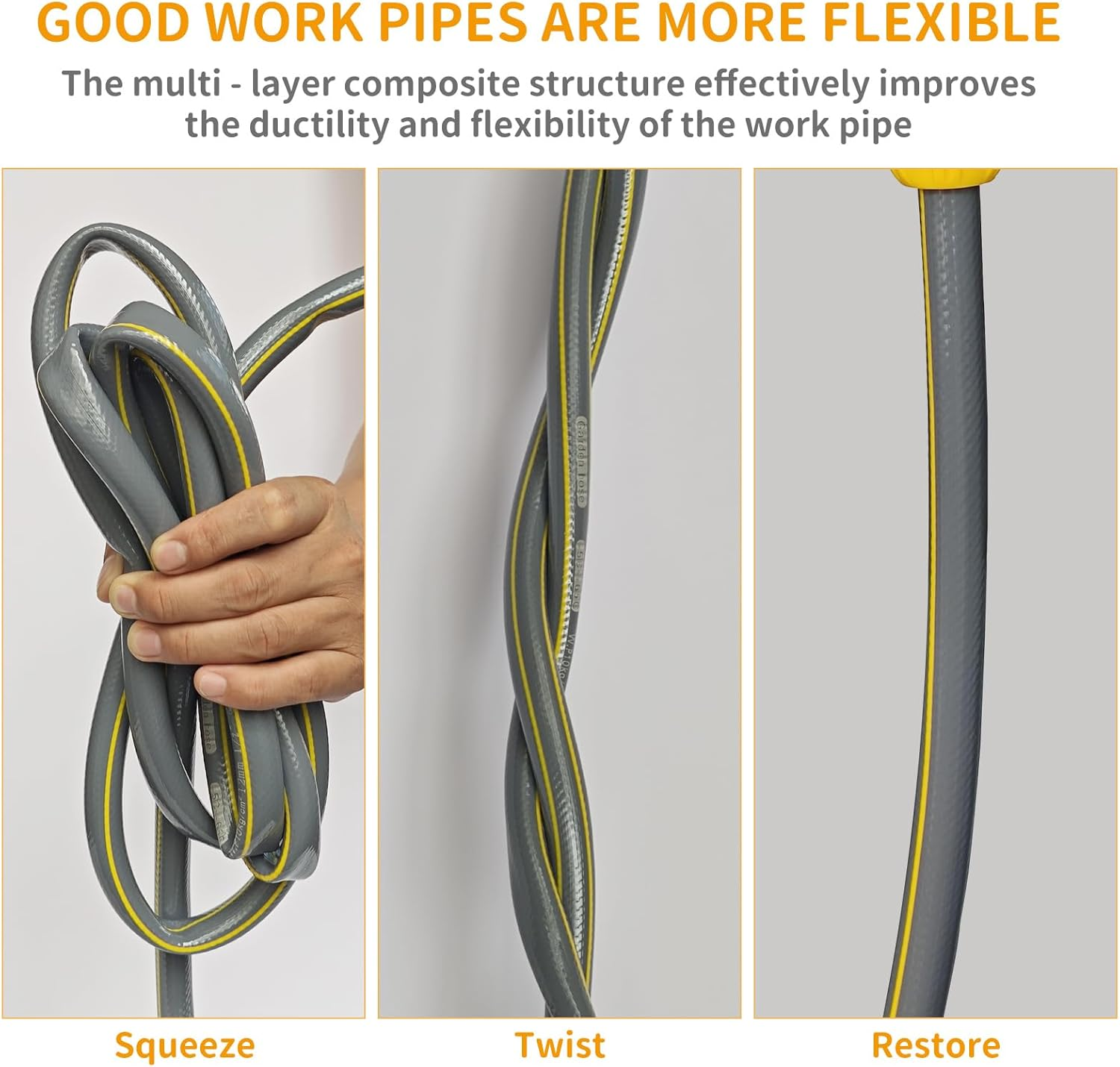 Garden Hose,Garden Water Hose 15M/50 FT Length image number 4