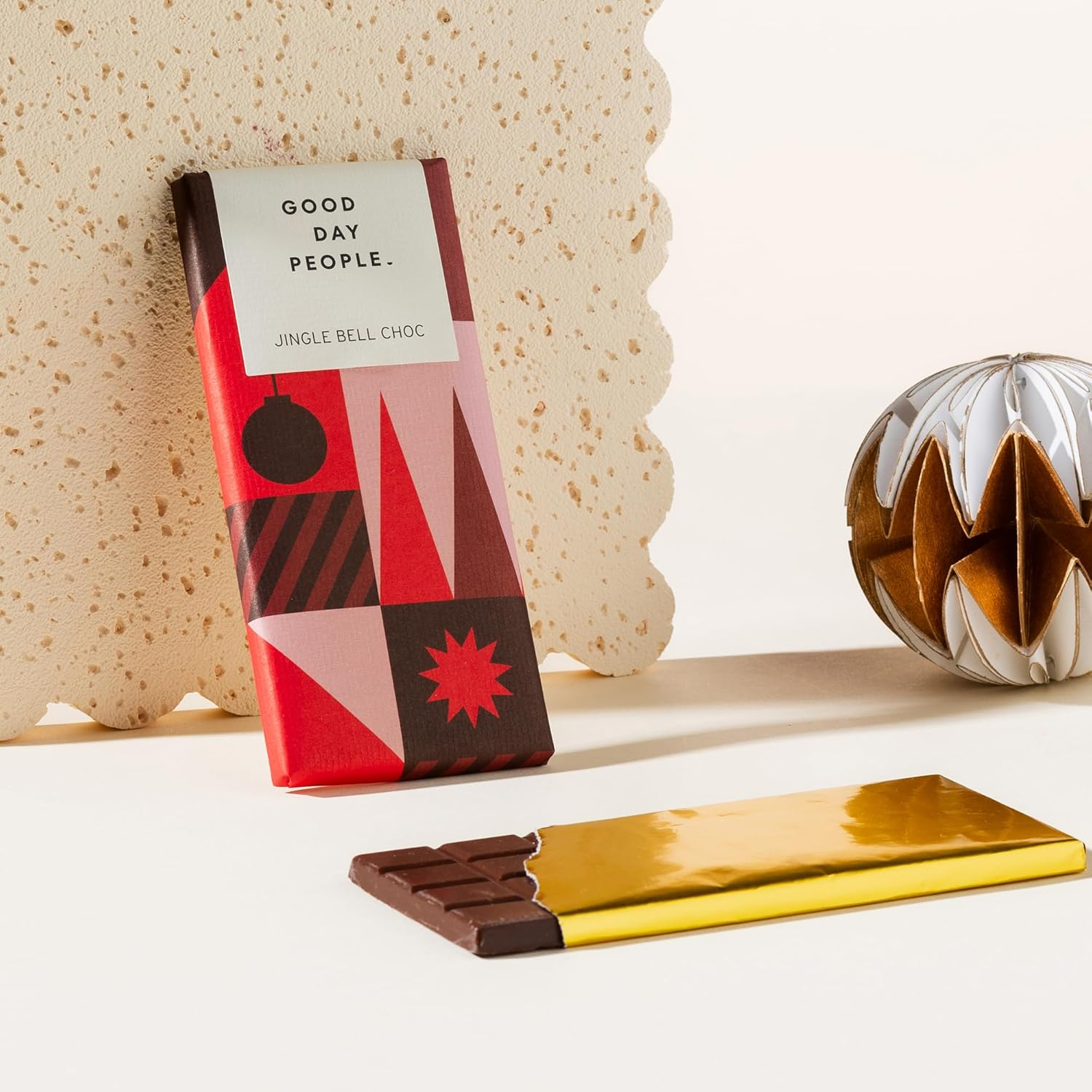 Festive Christmas Hamper | Chrissy Missy Gift Hamper by Good Day People | Premium Christmas Hamper, Gourmet Gift Box, Wine & Chocolate Gift Set for the Holidays | with Bramble & Hedge Nougat, Bahen & Co. Chocolate, Italian Panettone & Gourmet Wine Options &ndash; Gift Box for Celebrations & Christmas (Red Wine)