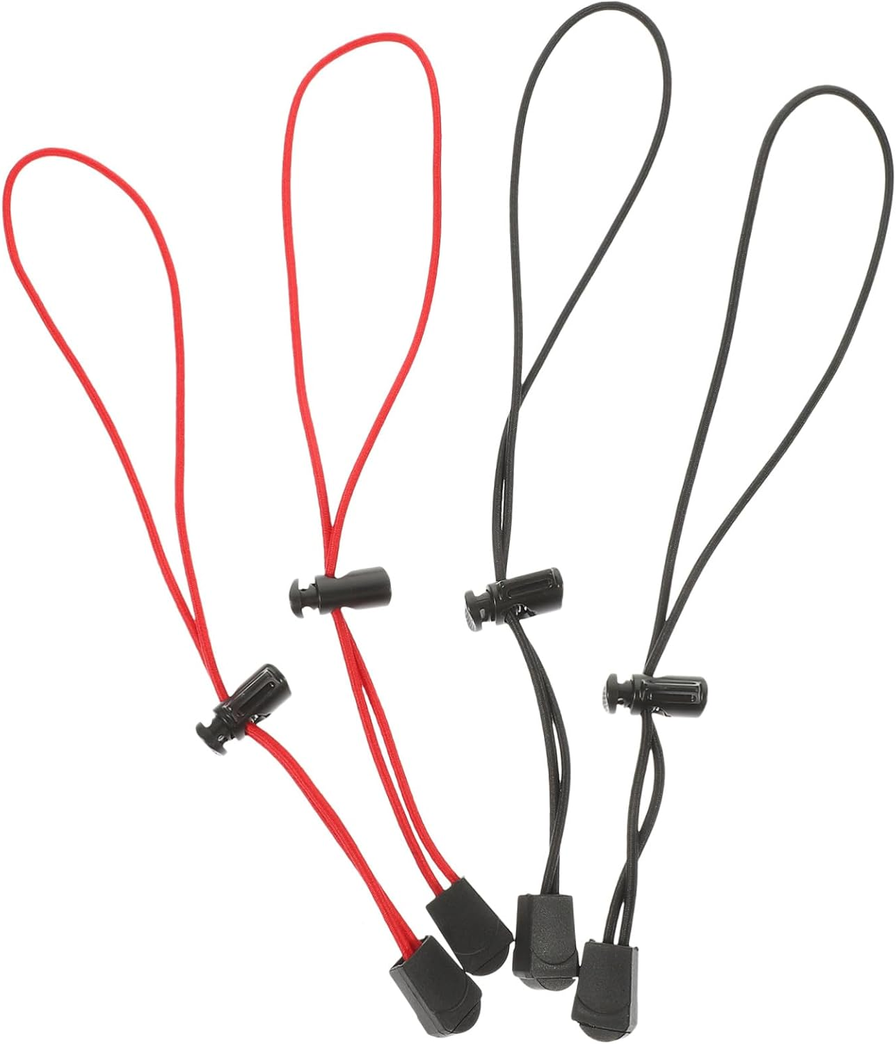 BCOATH 4Pcs Adjustable Elastic Rope Tie down Straps for Backpack Outdoor Travel Storage Fastening image number 2