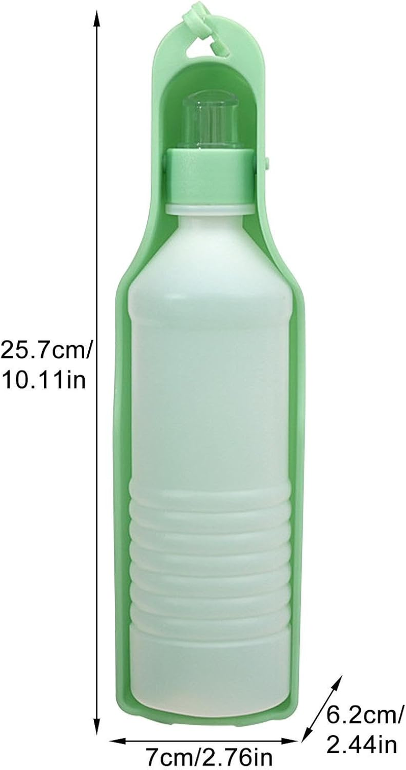 Quzente Puppy Water Dispenser - Puppy Water Dispenser,Portable Leakproof Pet Outdoor Drinking Bowl, Dog Walking Accessories for Hiking Camping Travel, Cats Rabbits image number 2