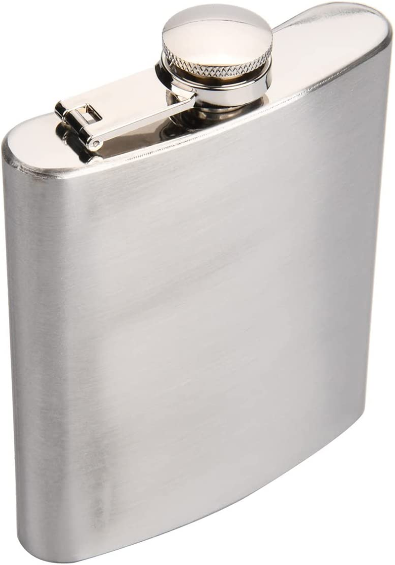 Ariv Hommey Hip Flask 7Oz Stainless Steel Wine Whiskey Liquor Alcohol Bottle image number 3