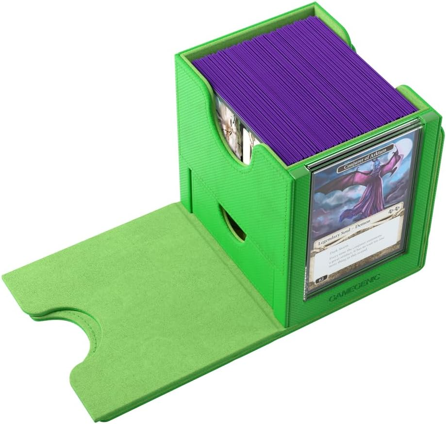 Gamegenic Sidekick Pro 100+ XL Convertible Slide Card Case, Green image number 6