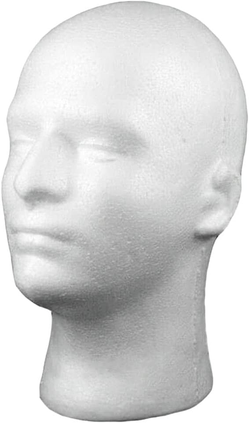 6Pcs Foam Male Head For image number 2