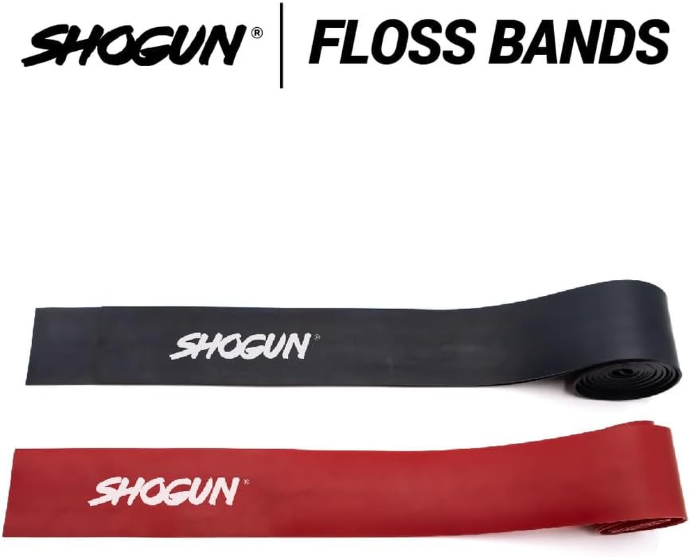 Shogun Floss Bands - 2 Pack Compression/Flossing Bands for Fitness, Muscle Recovery, Joint/Knee Pain - Exercise Wraps for Muscle Compression, Pain Relief, Accelerate Recovery & Promote Flexibility image number 3