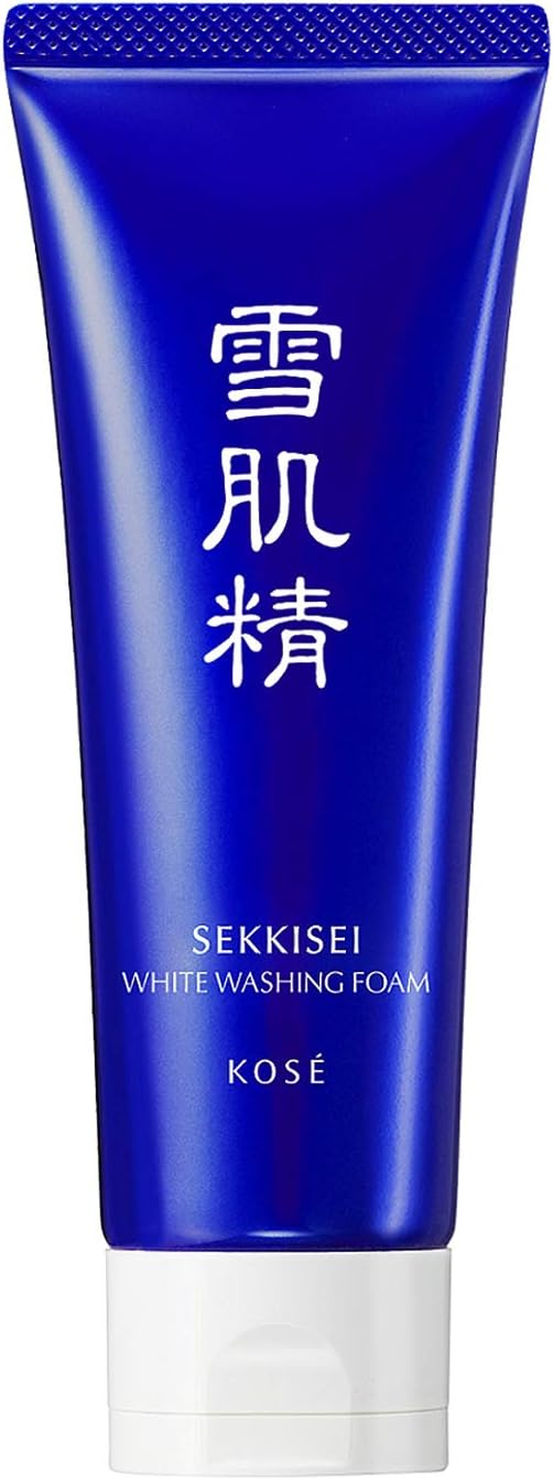 Sekkisei White Cream Wash, 4.6 Oz (130 G), Facial Cleansing Foam, Dullness, Pores, Horny, Foam, Moist Japanese and Chinese Plants, Fermented Pearl Barley Extract image number 5