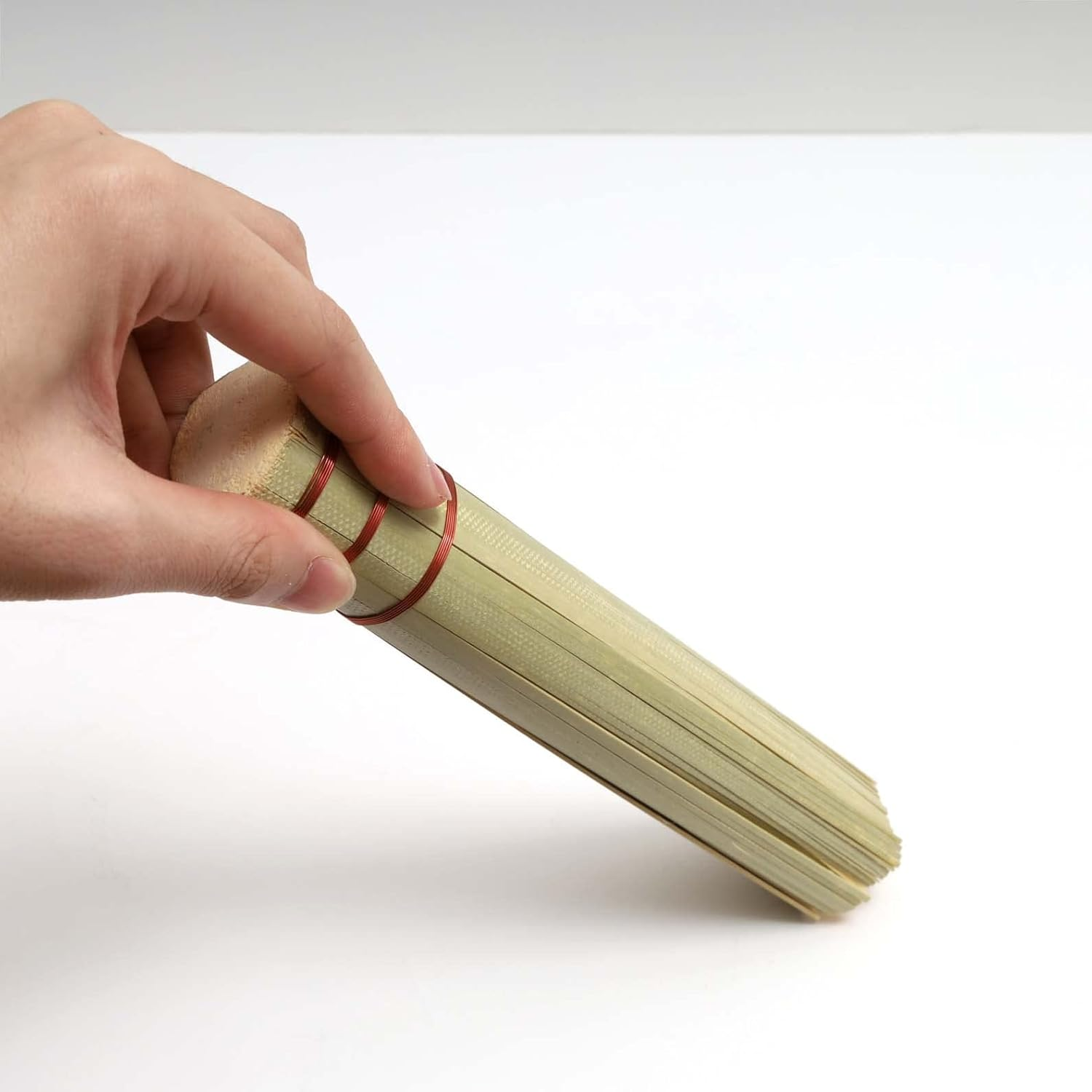 Pearl Metal C-1647 Bamboo Sasara Small Wok Iron Frying Pan Scrubber Scrubber image number 2