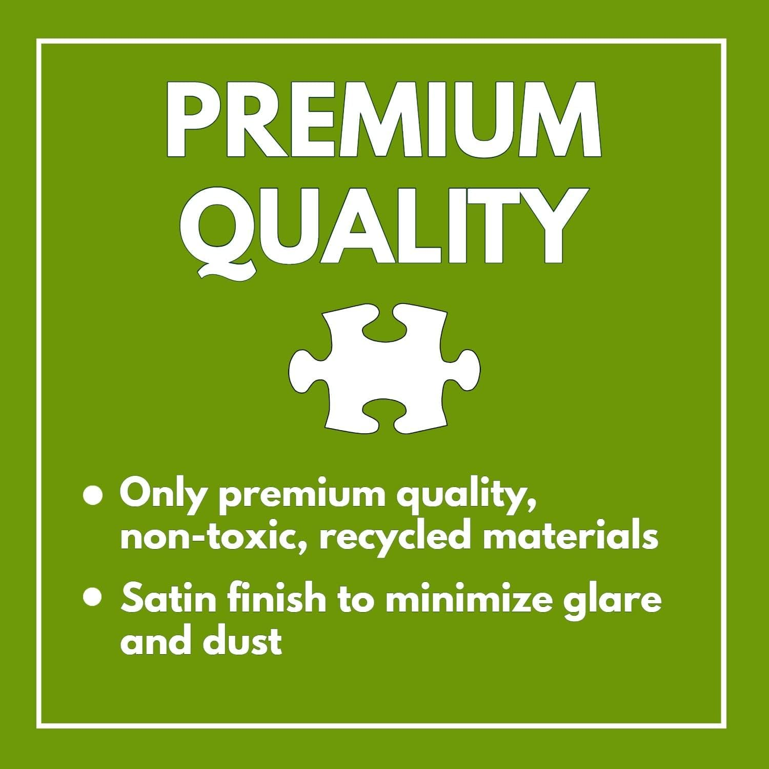 Vibrant Vistas of Lisbon - 1000 Piece Jigsaw Puzzle, Folk Art Style, Eco-Friendly Lisbon Cityscape, Bright, Colourful, Sustainable, Family Friendly Game - Cross & Glory - Bombay Bustle image number 7