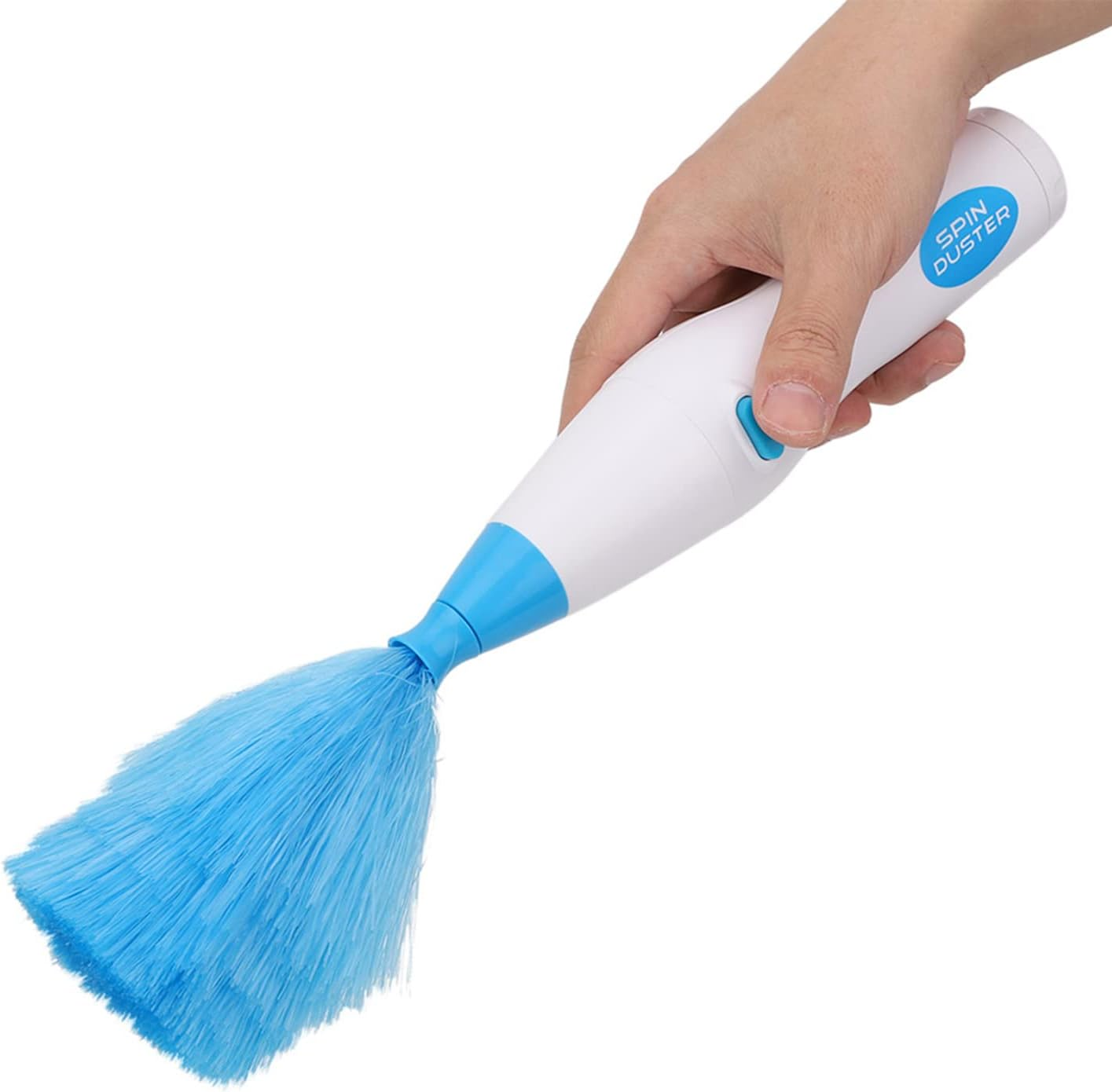 Electric Feather Duster with Bendable Design for Dusting, Window Blinds Furniture Tool for Home and Office image number 6