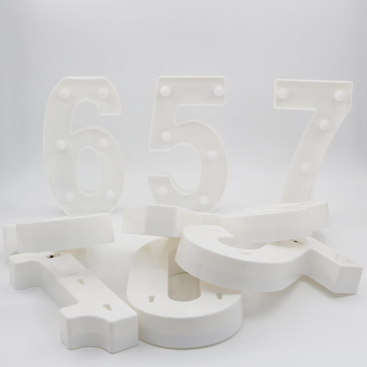 18Th Birthday Decorations for Her&Him, 18Th Birthday Centerpieces Table Decorations for Girls&Boys,Light up Numbers 18 Sign for Party Backdrop Wall Decor image number 4