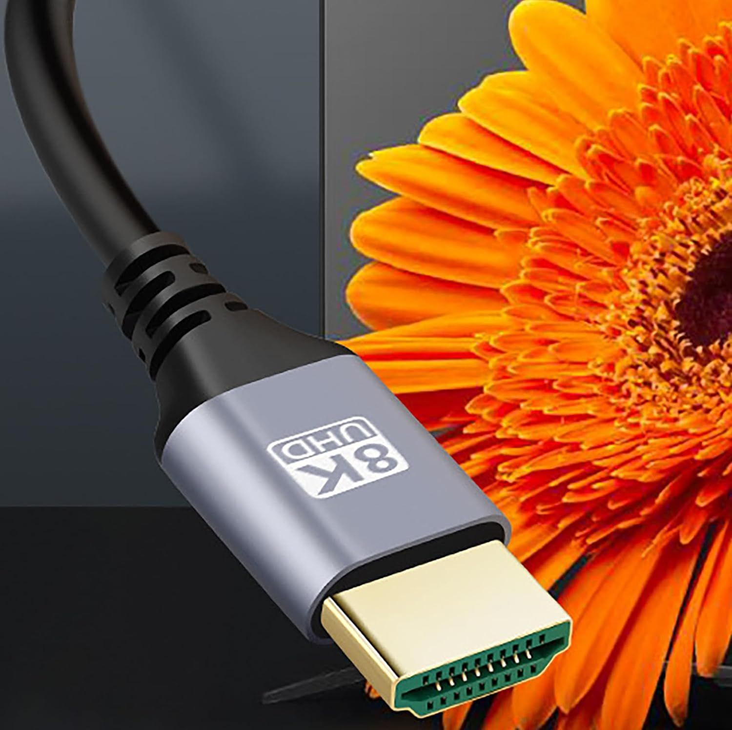 Tunghey Ultra Thin HDMI Cables, Slim & Flexible Soft 8K 4K HDMI to HDMI Cable (HDMI Cord) Support 4K@120Hz 8K@60Hz 48Gbps for Ro-Ku Tv/Hdtv/Ps5/Blu-Ray/Pc Monitor/Projector (0.5M) - 1M image number 4