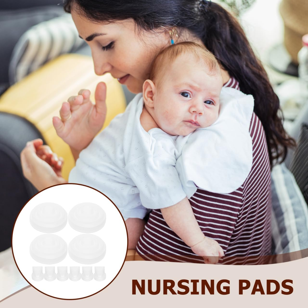 Ipetboom Breast Pump Accessories Silicone Diaphragm and Duckbill Valves Compatible with Momcozy Pump Parts for Efficient Milk Expression image number 5