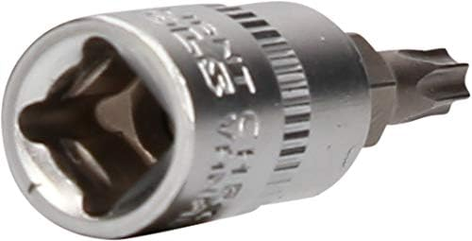 BRILLIANT TOOLS BT020973 1/4 Inch Torx Bit Socket, T20 [Powered by KS TOOLS] image number 6