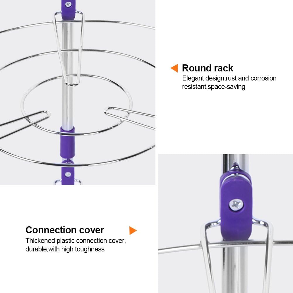 5 Tiers Home Kitchen Pans Pots Storage Rack Metal Wire Shelving Organizer