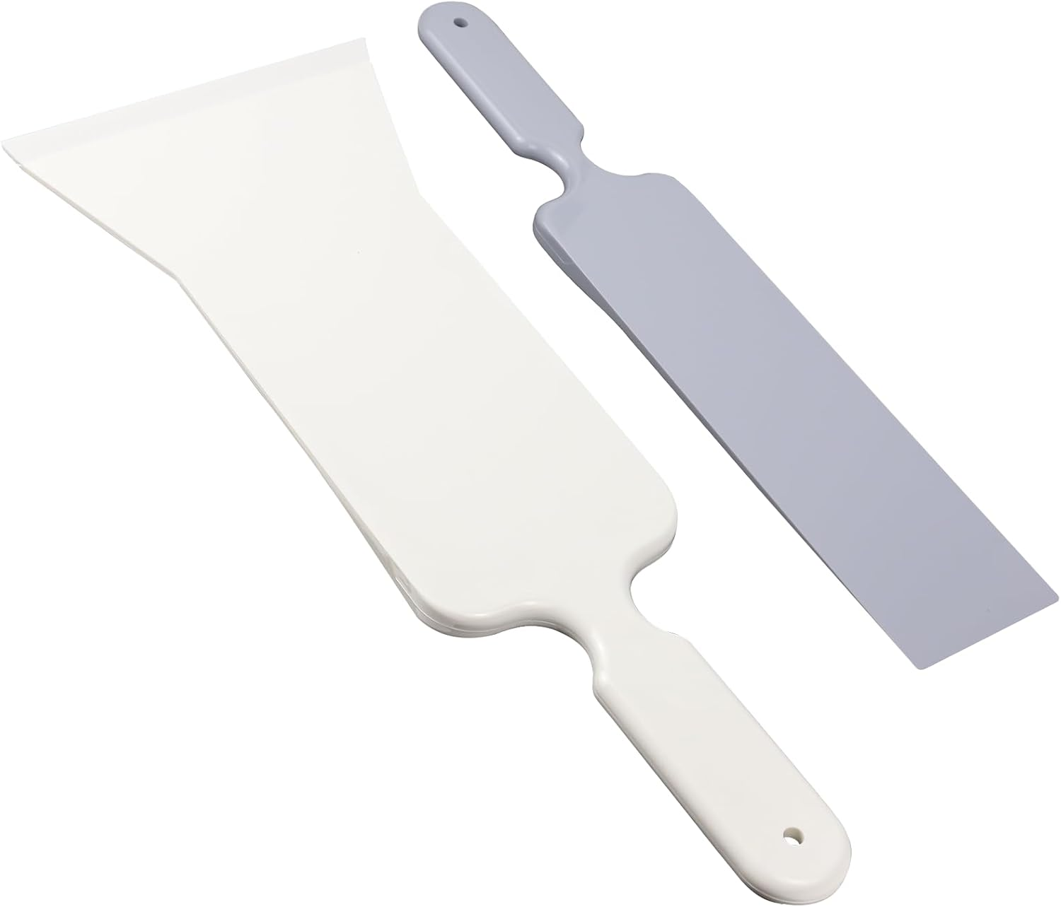 Hovom Car Bulldozer Squeegee, Long Handle Tint Tools, Scrubber Bulldozer Squeegee for Car Window Cleaning/Vinyl Wrap/Snow Frost Ice Removal, Automotive Flat Glass Tint Squeegees (1PCS: Gray)