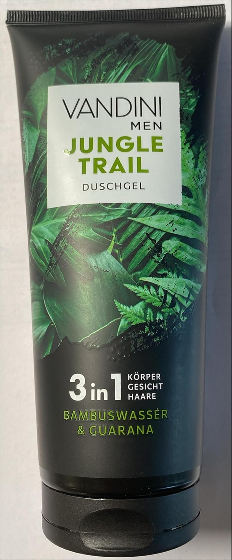 VANDINI MEN JUNGLE TRAIL 3-In-1 Shower Gel for Men, 200 Ml with Bamboo Water & Guarana, 3-In-1 Men'S Shower Gel for All Skin Types, Vegan, Parabens & Silicones, Made in Germany image number 6
