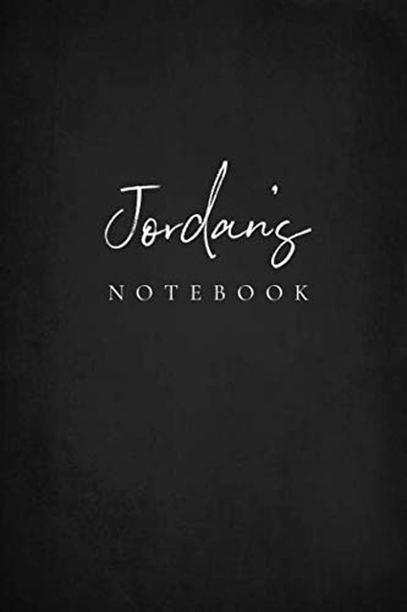 Jordan&rsquo;S Notebook: Personalized with Name Journal for Men image number 1
