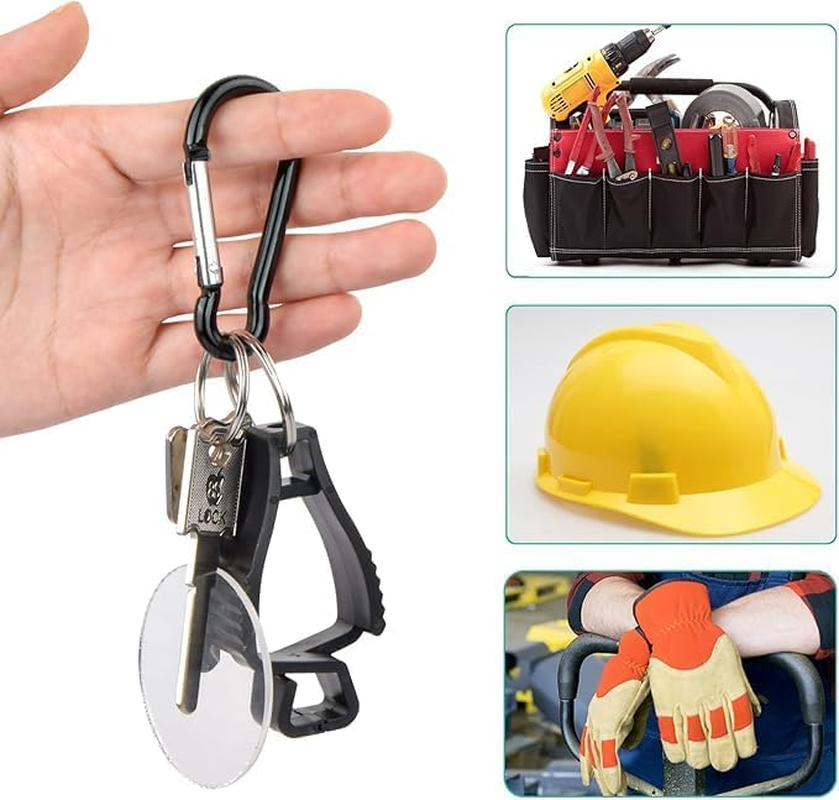 8Pcs Glove Grabber Clip Holders,Glove Grabber Clip Anti-Loss Waist Buckle Clip,Work Guard Labor Glove Clip Keeper,Glove Clip Glove Grabber Clip Safety Work Glove Clip Glove Keeper Gloves Grabber Clip image number 4