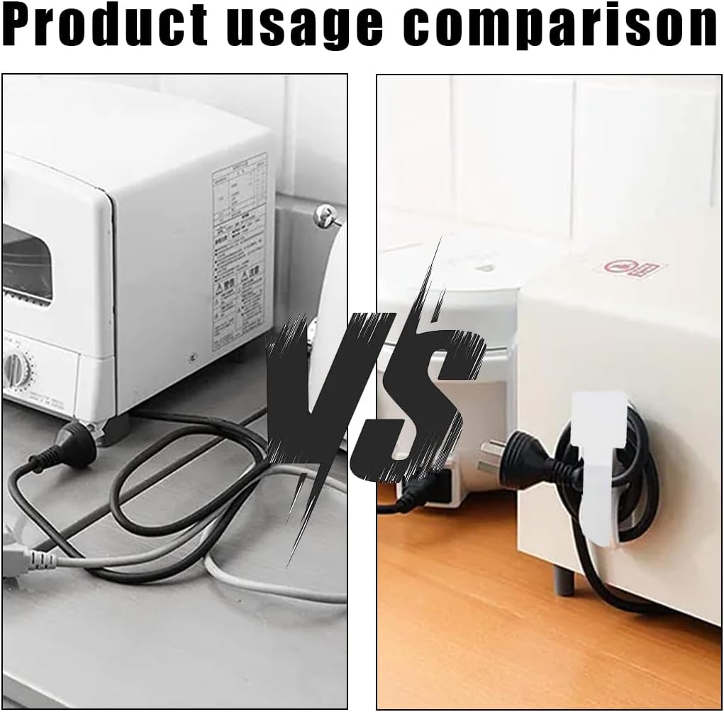 AYVRUOP Outdoor Adhesive Hooks, Pack of 20, No Drilling Required, Suitable for Balcony Cat Nets, Reinforced Cat Nets, White, Large image number 1