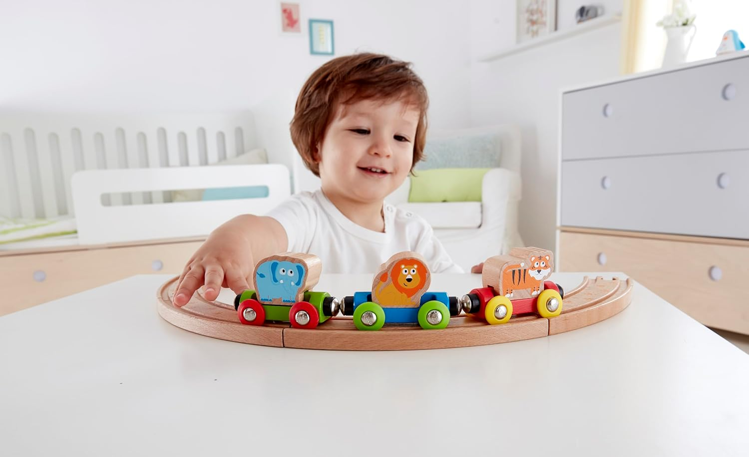 Hape E3807 Jungle Journey Train Toy 5.0 Cm*23.0 Cm*16.0 Cm image number 6