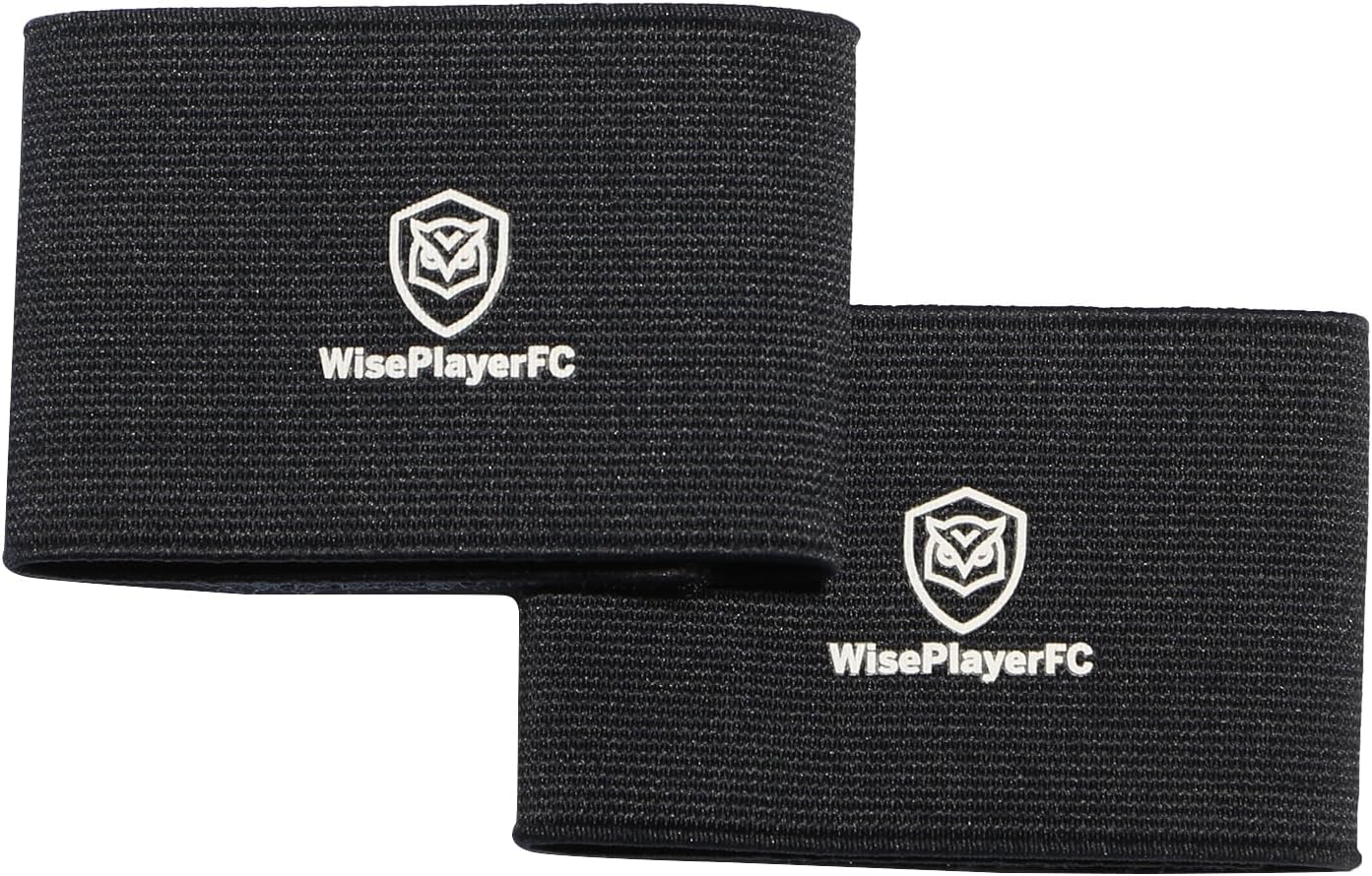 WISEPLAYERFC Football Shin Pads - 2 Elastic Bands for Shin Pads for Adults and Children