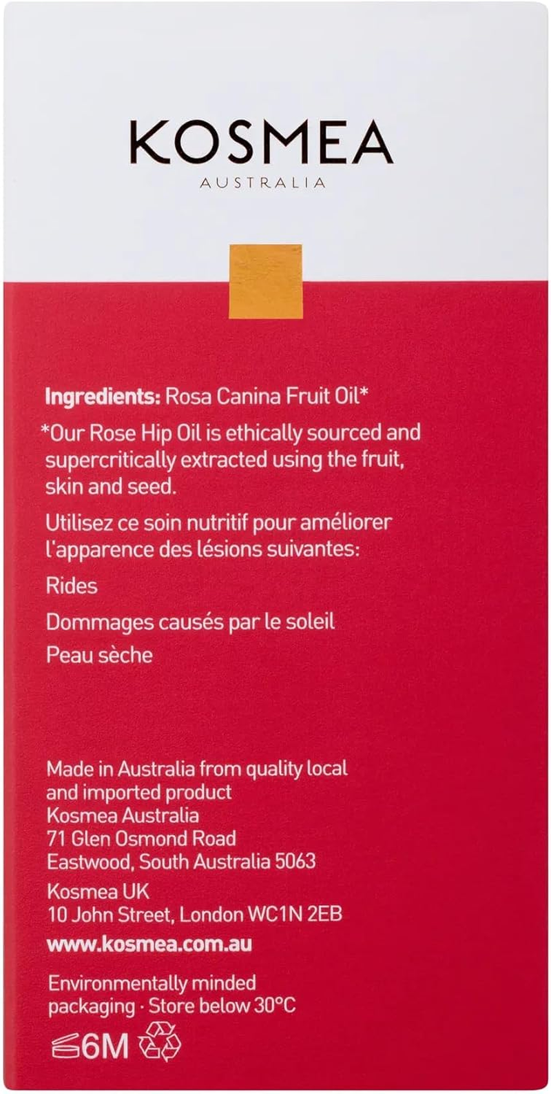 Kosmea Rosehip Oil - 42Ml image number 5