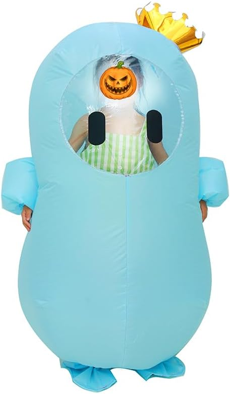 Fall Guys Costume Inflatable Cosplay Halloween