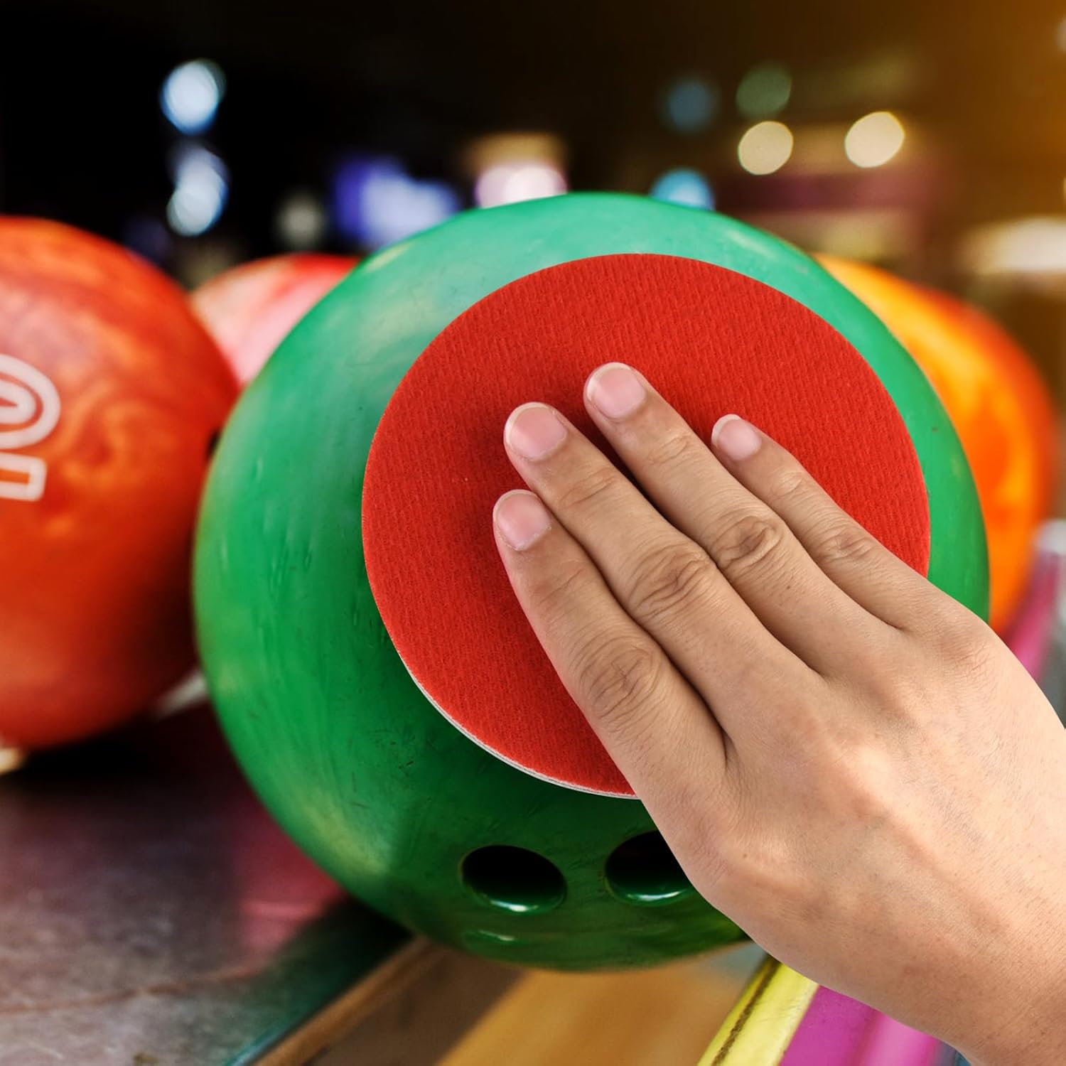 17PCS Bowling Ball Sanding Pads with 10"X8" Bowling Towels, Bowling Accessories Kit Include P180,P400,P500-P600,P800-P1000,P1200-P1500,P2000,P2500,P3000 Bowling Ball Grit Cleaning Pads(16+1)