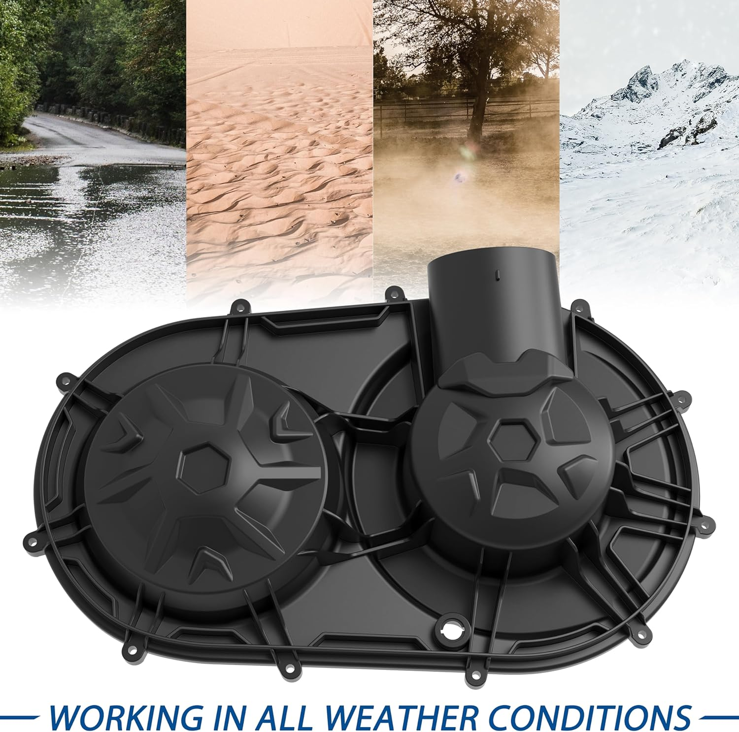 SAUTVS CVT Clutch Cover Variator Clutch Housing Outer for Can-Am Maverick X3 Max 2017-2024 Accessories, Replace #420212508 image number 3