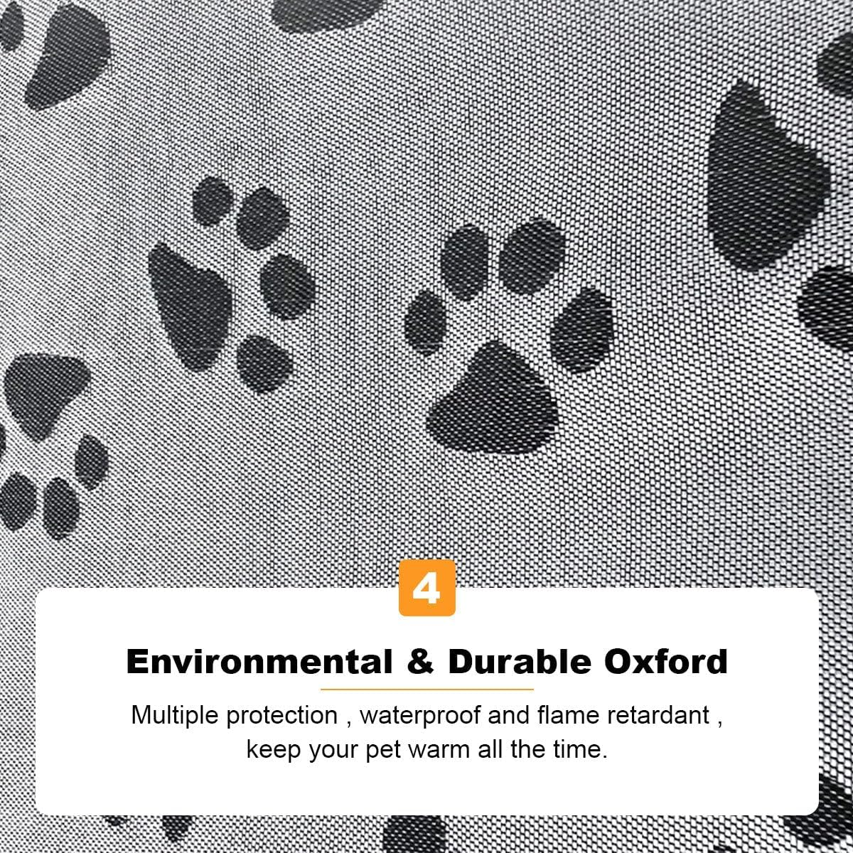 STEXX Pet Heating Pad Paw 45X45Cm Pet Electric Heat Mat, for Dog Cat House, Waterproof, AU Plug image number 4