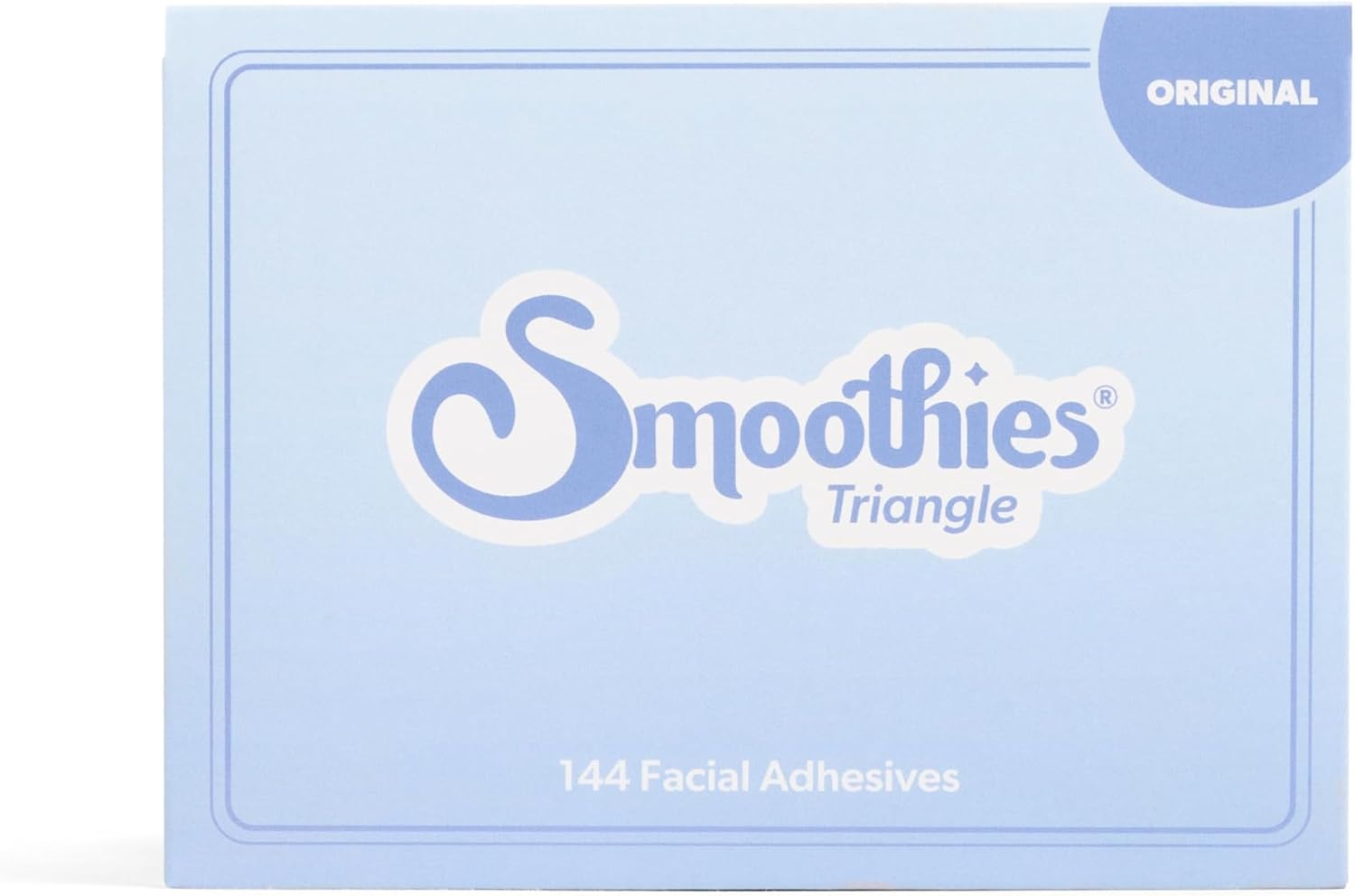 Smoothies Triangle Wrinkle Patches for Face Overnight &ndash; Facial Patches for Elevens, Crows Feet and Lip Lines, 144 Count per Box &ndash; Made in the USA image number 1