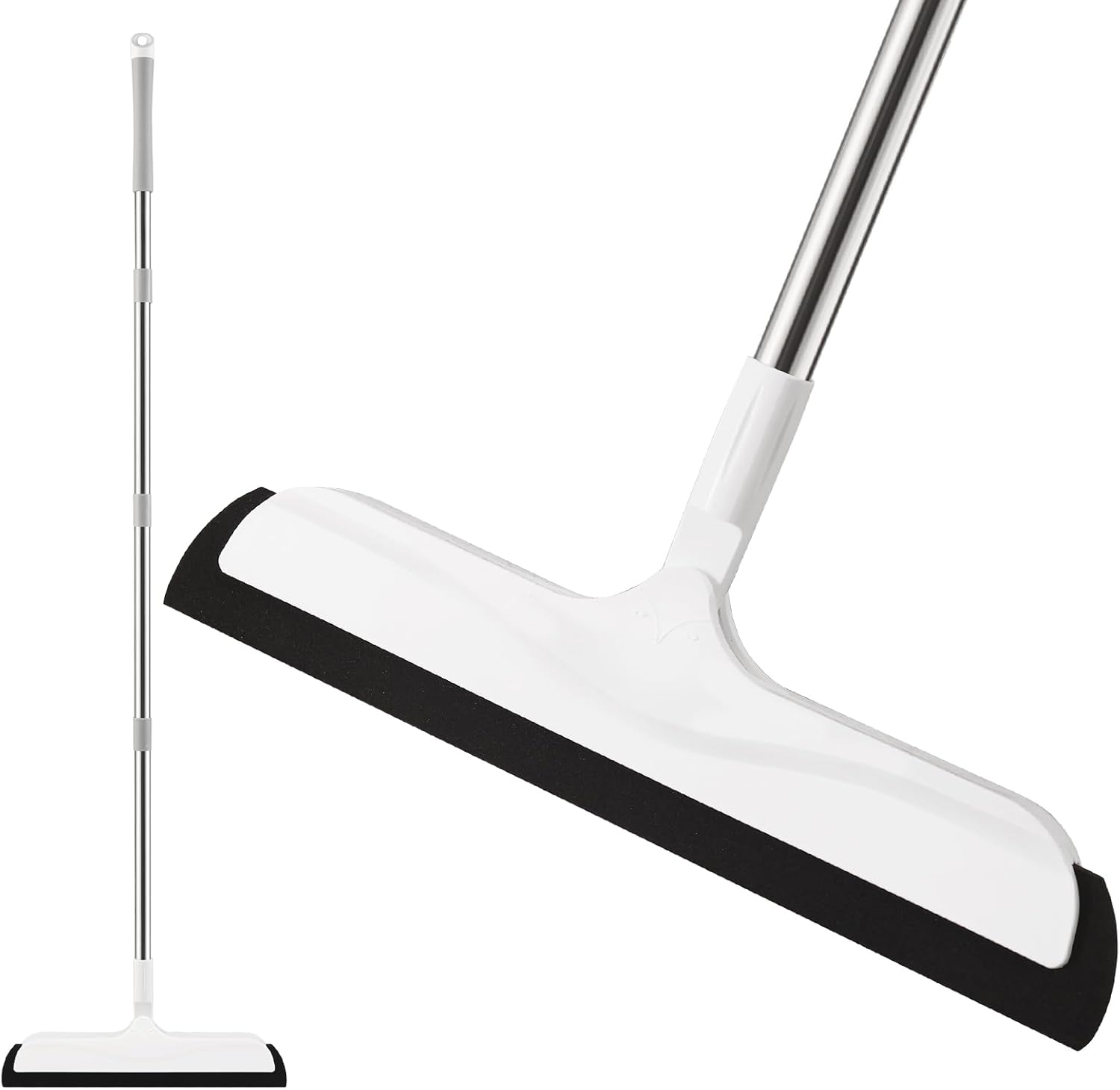 Mitclear Floor Squeegee with Adjustable Handle(50In), Foam Squeegee for Wet Room, Floor Water Cleaning Wiper for Bathroom Shower Kitchen Pet Hair image number 5