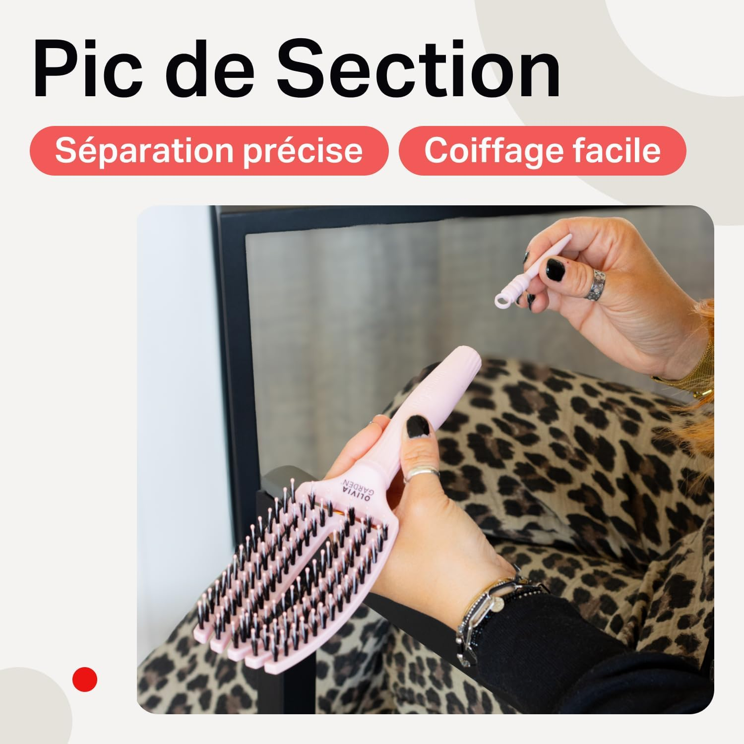 Olivia Garden Finger Brush Collection (Blue) image number 5